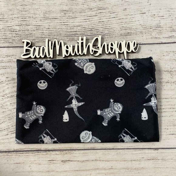 *Handmade Harveys Halloween Lock Shock Barrel NBC Zip N Go Zippie Pouch - Picture 3 of 5